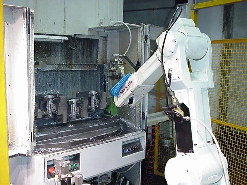 Impianti robotizzati asservimento Tiesse Robot