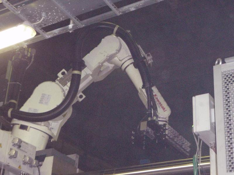 Impianti robotizzati pressofusione Tiesse Robot