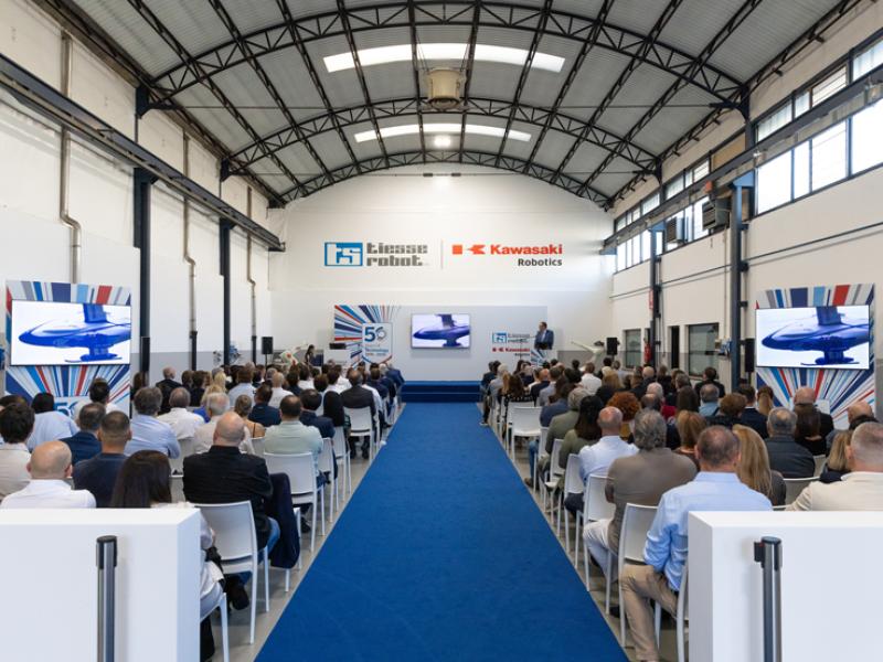 Tiesse Robot | Tiesse Robot celebra i 50 anni e inaugura il Welding Competence Centre